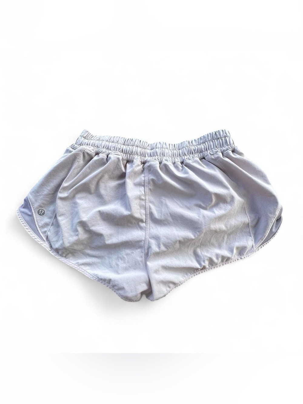 Lululemon Hotty Hot Shorts Women's Size 8 Light Lavender Athletic Running Lined